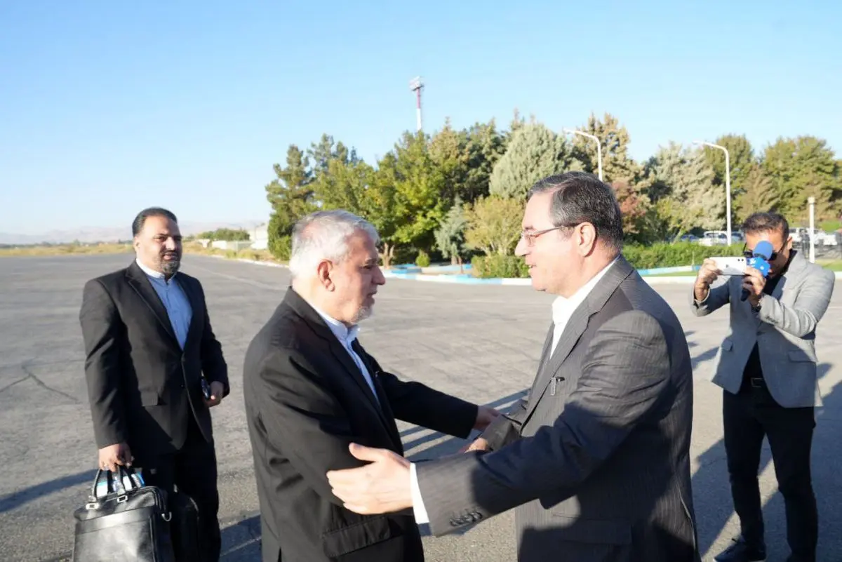 وزیر میراث فرهنگی، صنایع‌دستی و گردشگری وارد آذربایجان‌غربی شد
