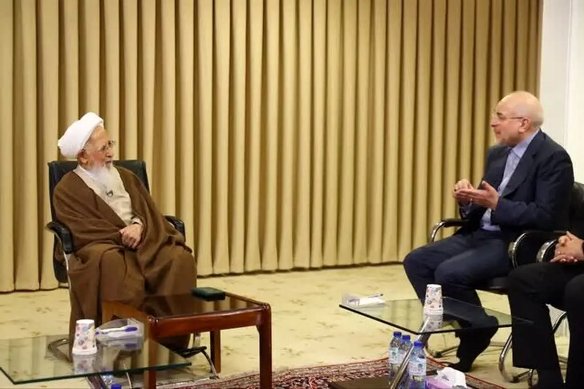 قالیباف با آیات عظام جوادی آملی و مکارم شیرازی دیدار کرد
