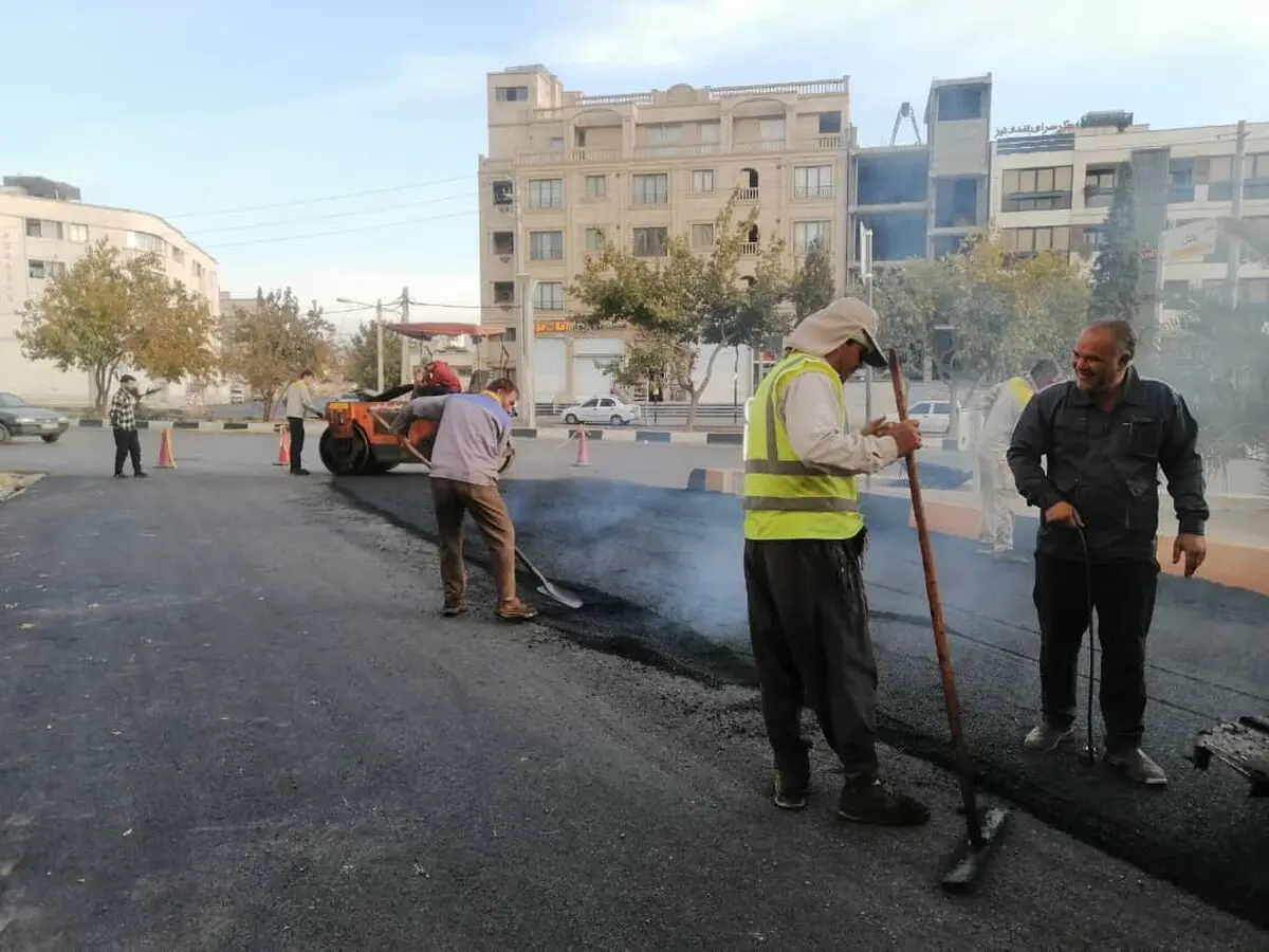 پیشرفت ۲۰ درصدی پروژه بهسازی معابر شیراز