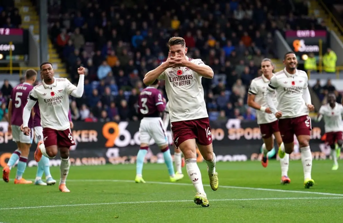 تعویض اجباری گیوکرش در دیدار آرسنال و برنلی