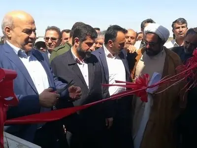 آیین افتتاح ایستگاه پمپاژ انتقال آب از رودخانه کارون به تالاب شادگان