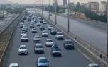ترافیک نیمه‌سنگین در محورهای منتهی به تهران