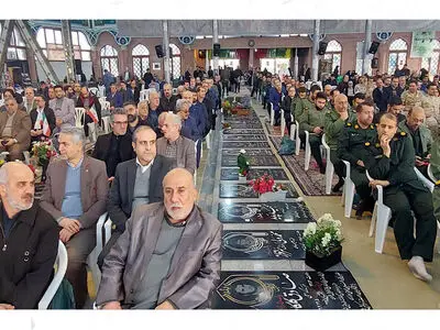 گیلانیان با شهیدان پیمانی دوباره بستند