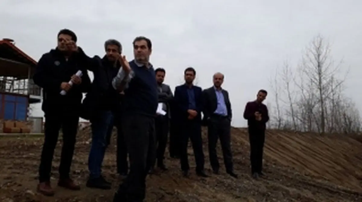 بازدید سرزده خرمی از کارگاه سد لاستیکی تولم شهر و وضعیت ساماندهی رودخانه‌های صومعه سرا