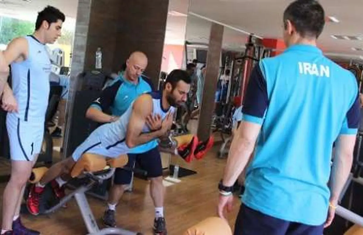 ملی‌پوشان والیبال در آ‌کادمی المپیک تست دادند