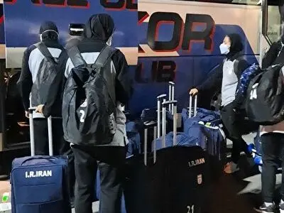 تیم ملی فوتبال بانوان وارد تاشکند شد 