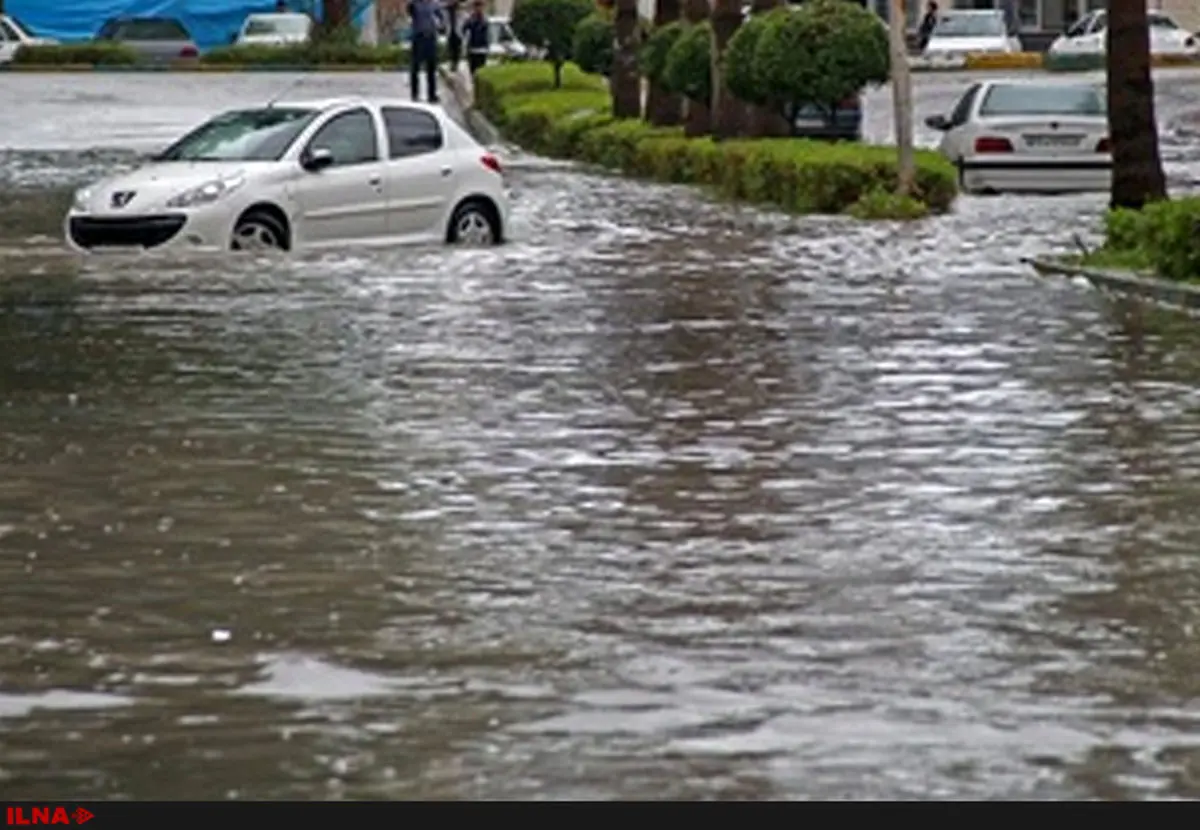 قطع راههای ارتباطی برخی از شهرها و روستاهای هرمزگان