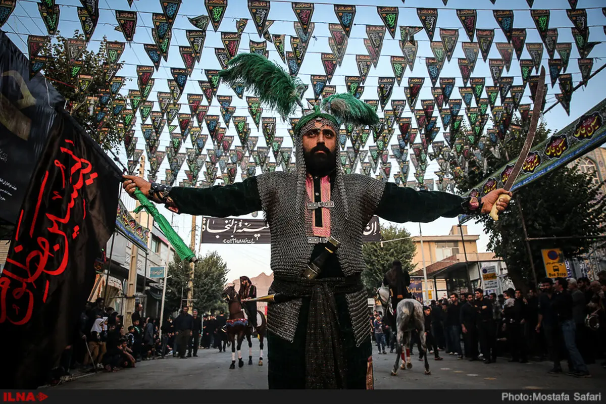 
ایران تحیی ذکرى مراسم تاسوعاء 