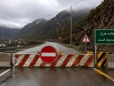 اعمال محدودیت تردد شبانه در محور هراز تا 20 مرداد