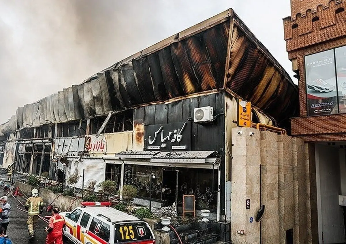 بازارچه جنت با سرعت بازسازی می‌شود/ استقرار موقت غرفه داران تا زمان بهره برداری دوباره