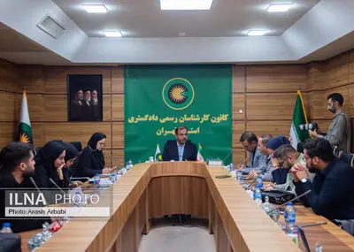 نشست خبری رئیس کانون کارشناسان رسمی دادگستری