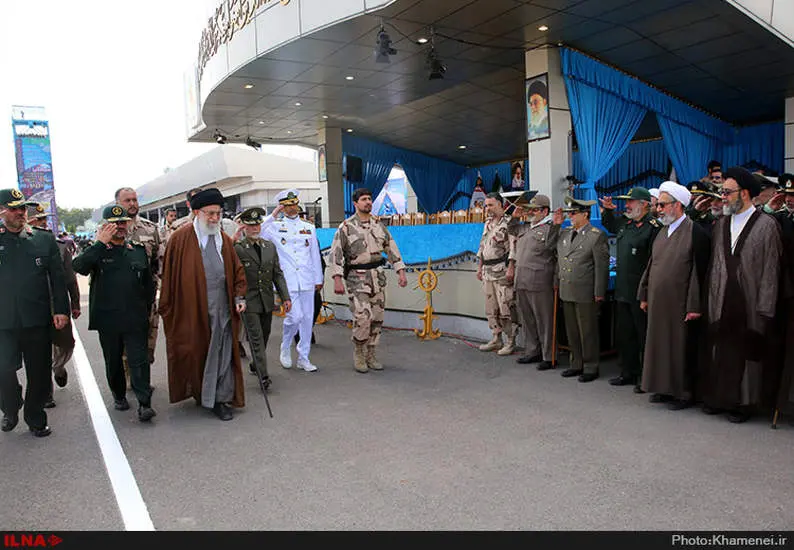 مراسم دانش آموختگی دانشجویان دانشگاههای افسری ارتش-نوشهر 
