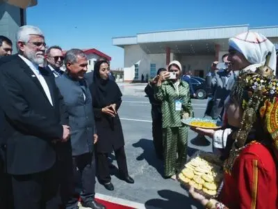 رئیس جمهور تاتارستان وارد گرگان شد