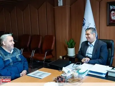دیدار مدیرعامل هلدینگ هپکو با استاندار مرکزی 