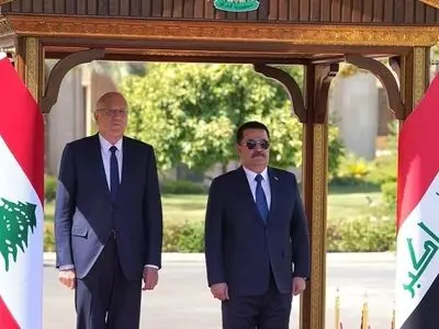 نجیب میقاتی وارد بغداد شد