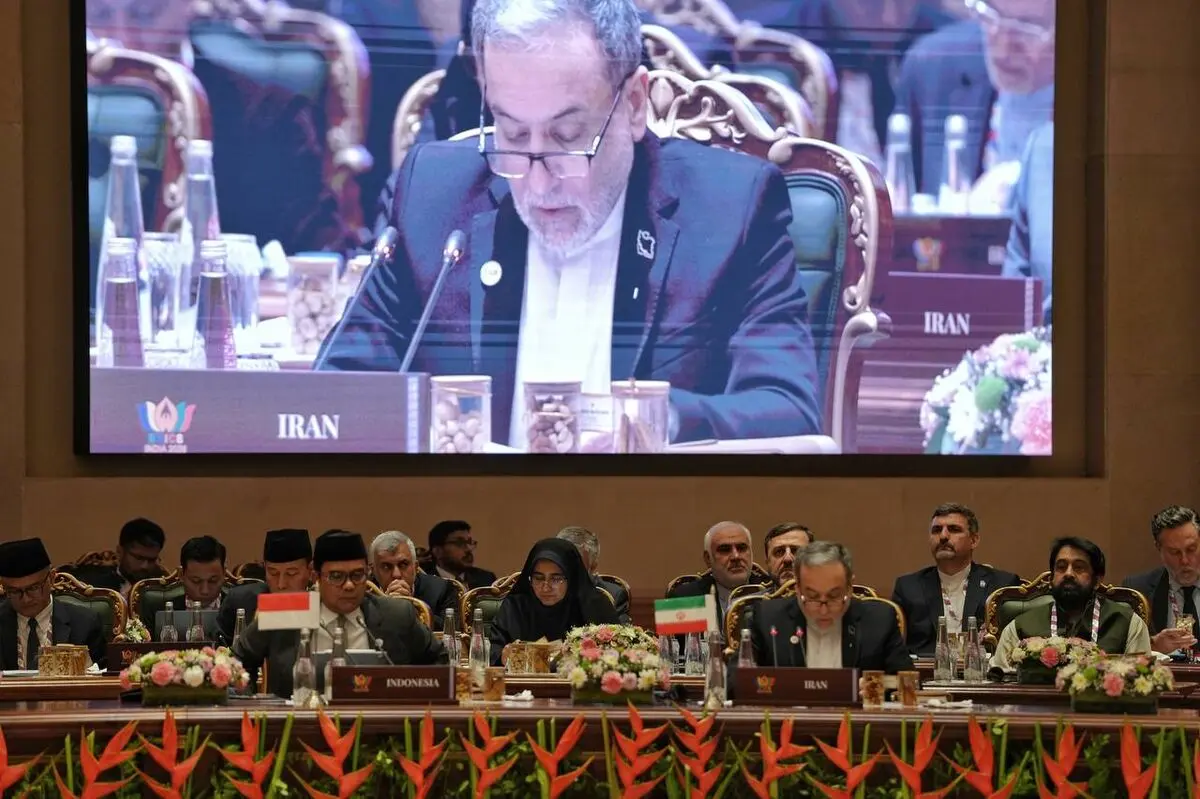  سخنرانی وزیر امور خارجه کشورمان در دومین روز اجلاس بریکس در دهلی نو