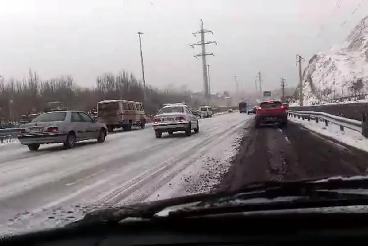 جاده فیروزکوه بازگشایی شد