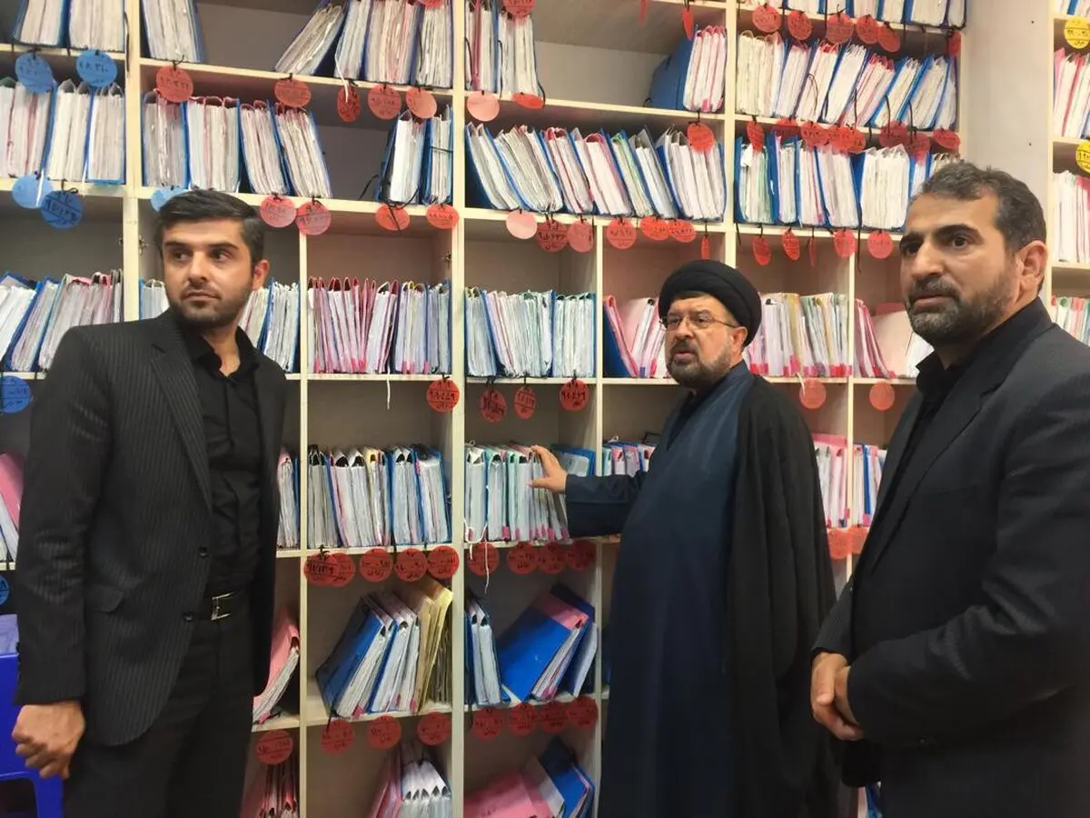 دیدار سرزده رئیس کل دادگستری فارس از دادگاه های کیفری شیراز