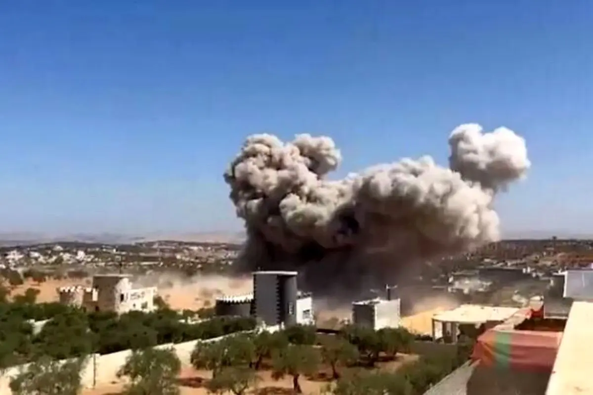 وقوع انفجار در شهر حلب سوریه

