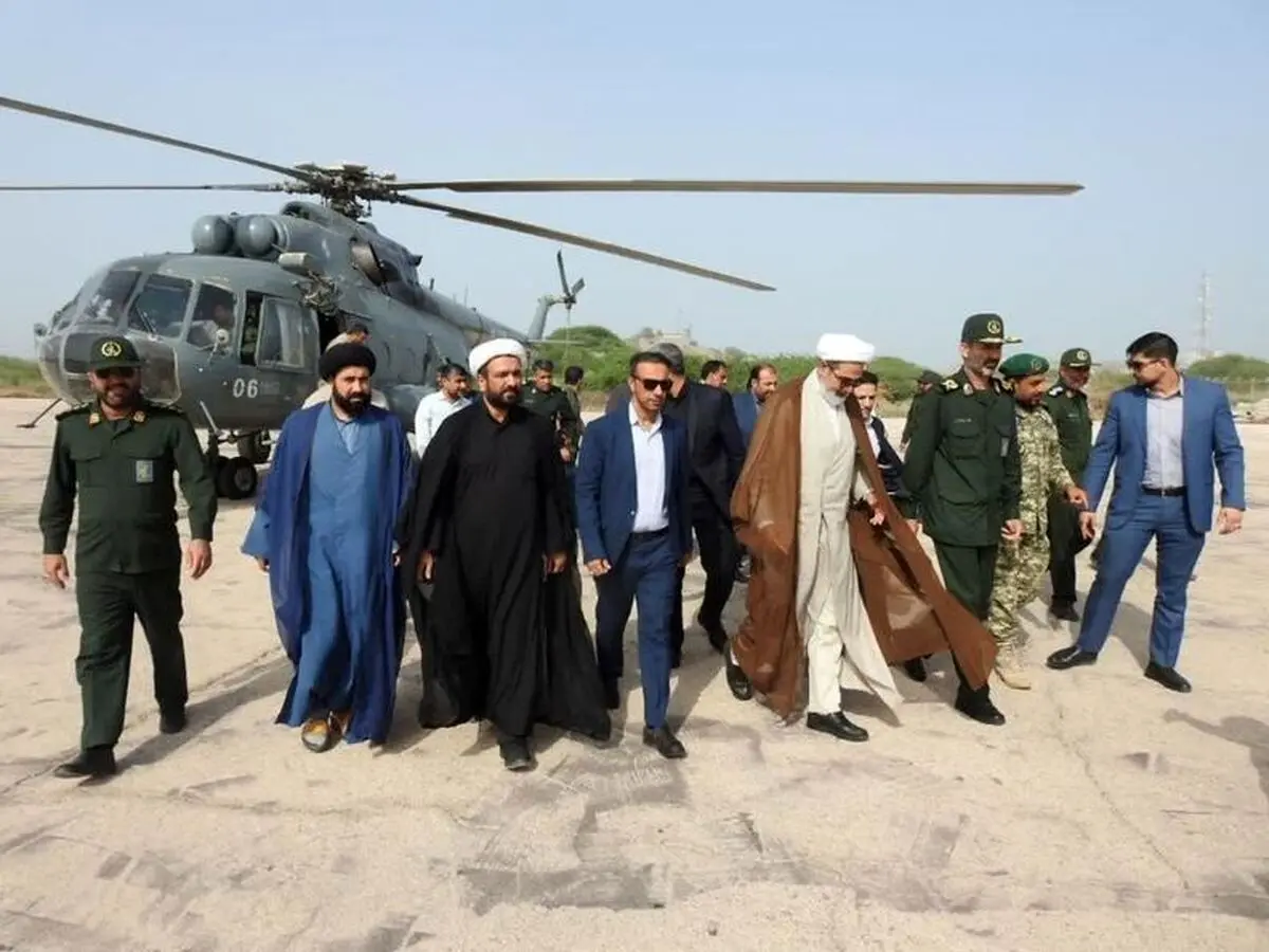 رئیس سازمان قضایی نیرو‌های مسلح کل کشور از تنگه استراتژیک هرمز و بندر شهید رجایی بازدید کرد