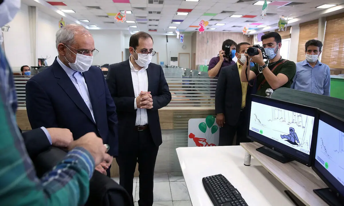 بازدید وزیر آموزش‌وپرورش از مرکز انیمیشن کانون پرورش فکری کودکان و نوجوانان