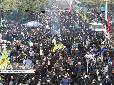 اربعین جاماندگان کربلا از تهران تا ری