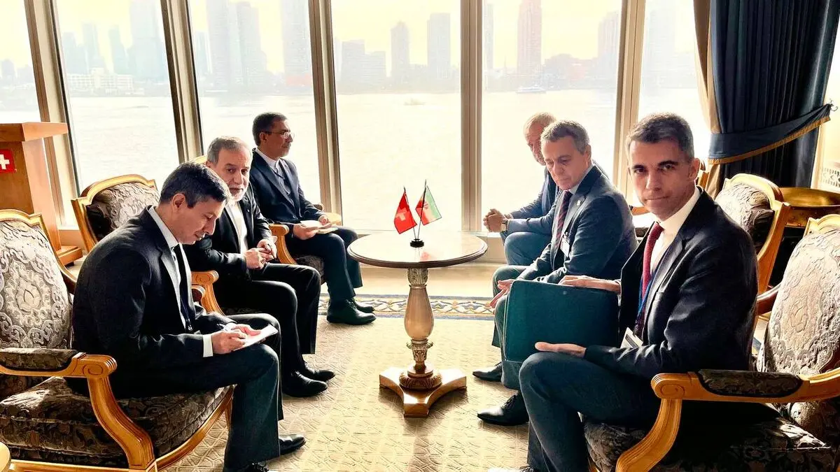 دیدار عراقچی با وزیر امور خارجه سوییس