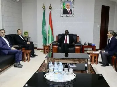 دیدار سفیر جمهوری اسلامی ایران با وزیر امور خارجه موریتانی