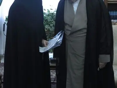 دیدار اعضای شورای مرکزی جمعیت پیروان حضرت زینب(س) ‎ با آیت الله هاشمی
