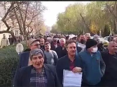 تجمع بازنشستگان فولاد در تهران، مازندران و اصفهان 