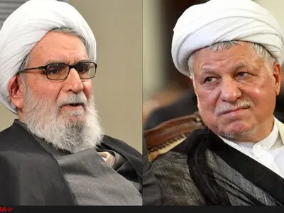 آیت‌الله هاشمی از آیت‌الله واعظ طبسی عیادت کرد