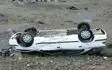 یک کشته بر اثر واژگونی خودرو سمند در قزوین