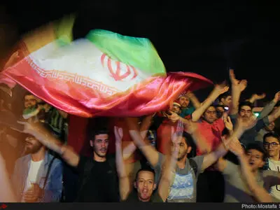 Iranians Rejoice at national Melli’s World Cup Win over Morocco 