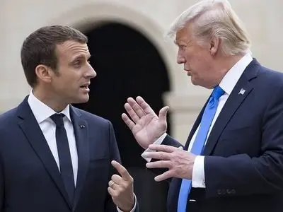 ترامپ: ماکرون به زودی کنار می‌رود