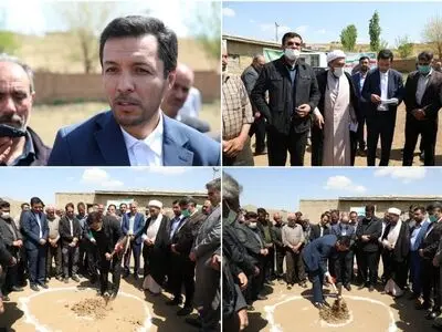 آغاز احداث مدرسه ۶ کلاسه در دهستان زیوه شهرستان انگوت