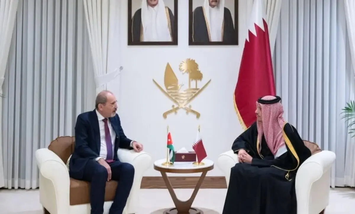گفت‌وگوی تلفنی وزرای خارجه اردن و قطر