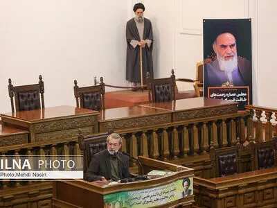 نشست خبری علی لاریجانی رئیس مجلس شورای اسلامی