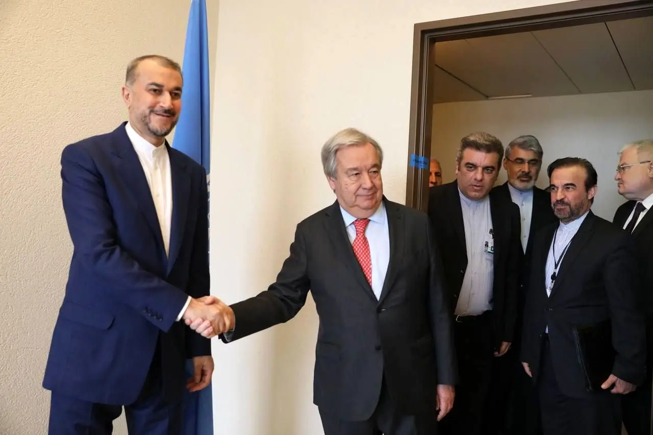 حمایت ایران از تلاش‌های دبیرکل سازمان ملل متحد برای پایان دادن به جنگ علیه غزه