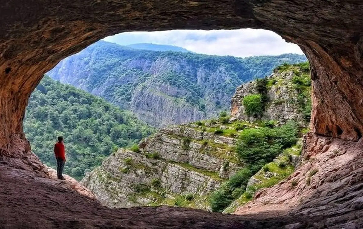 نشانه گذاری مسیر غار دربند رشی در رودبار