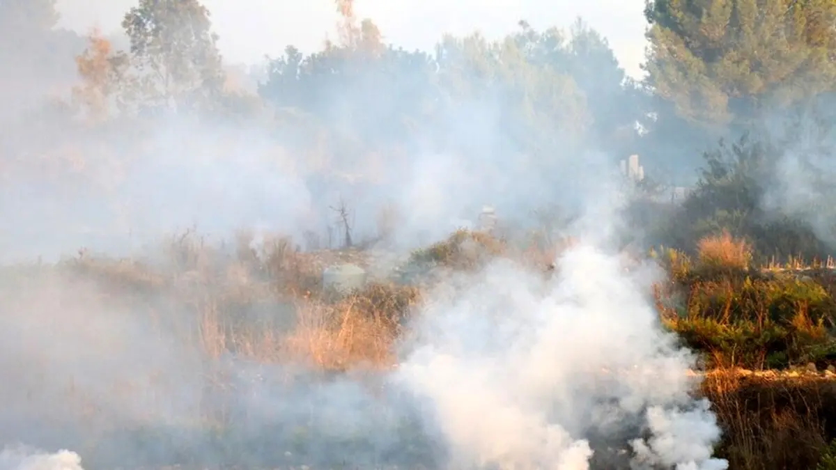حمله اسرائیل به جنوب لبنان با بمب‌های فسفری