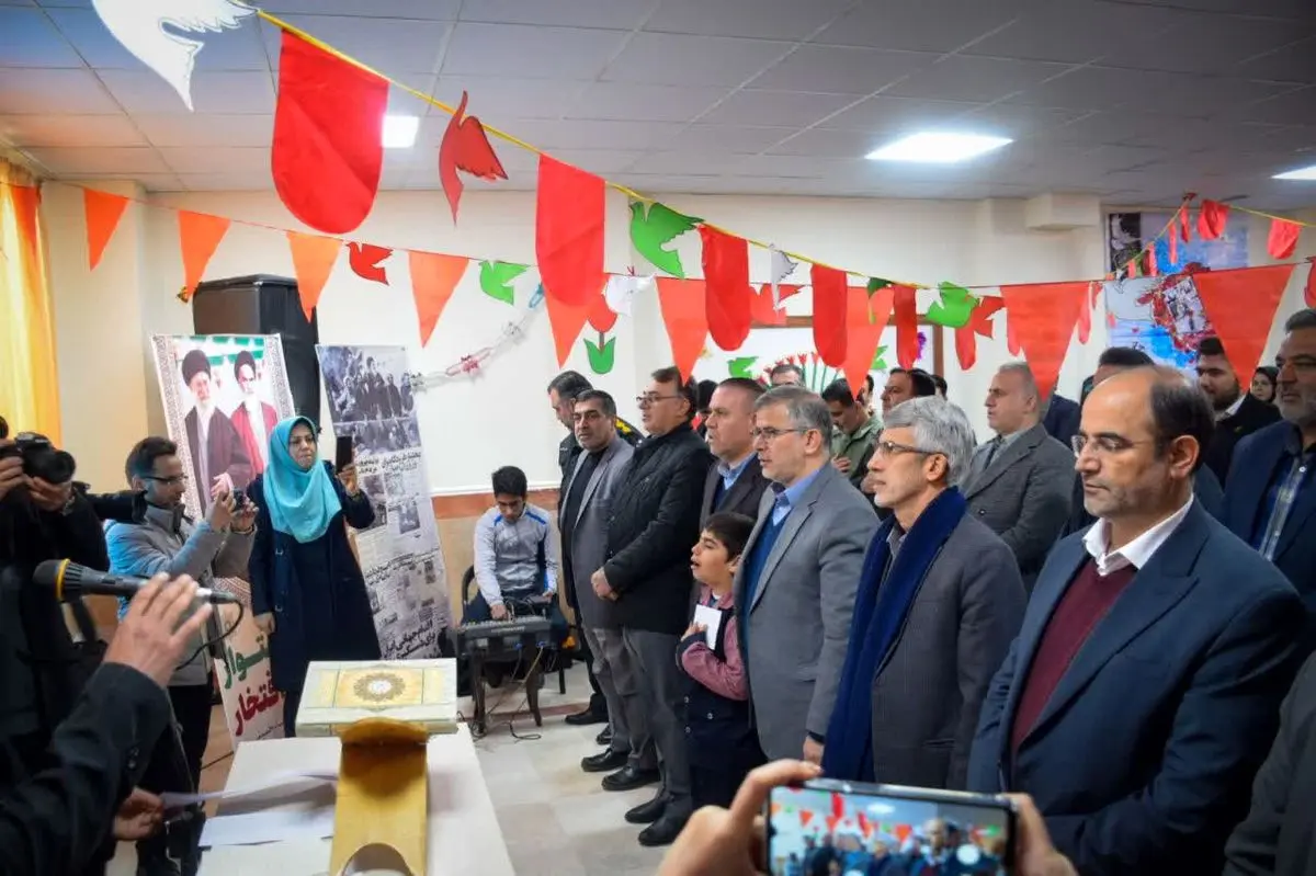 افتتاح و بهره برداری از مدرسه روستایی در کرج با اعتباری بالغ بر ۲۰ میلیارد تومان