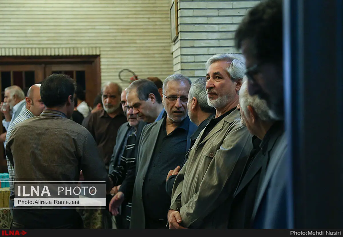 چه کسانی در مراسم ختم همسر محسن آرمین شرکت کردند +تصاویر
