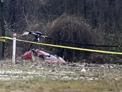 سقوط یک بالگرد در آمریکا