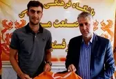 شادی گل ترابی به لیگ یک هم رسید (عکس)