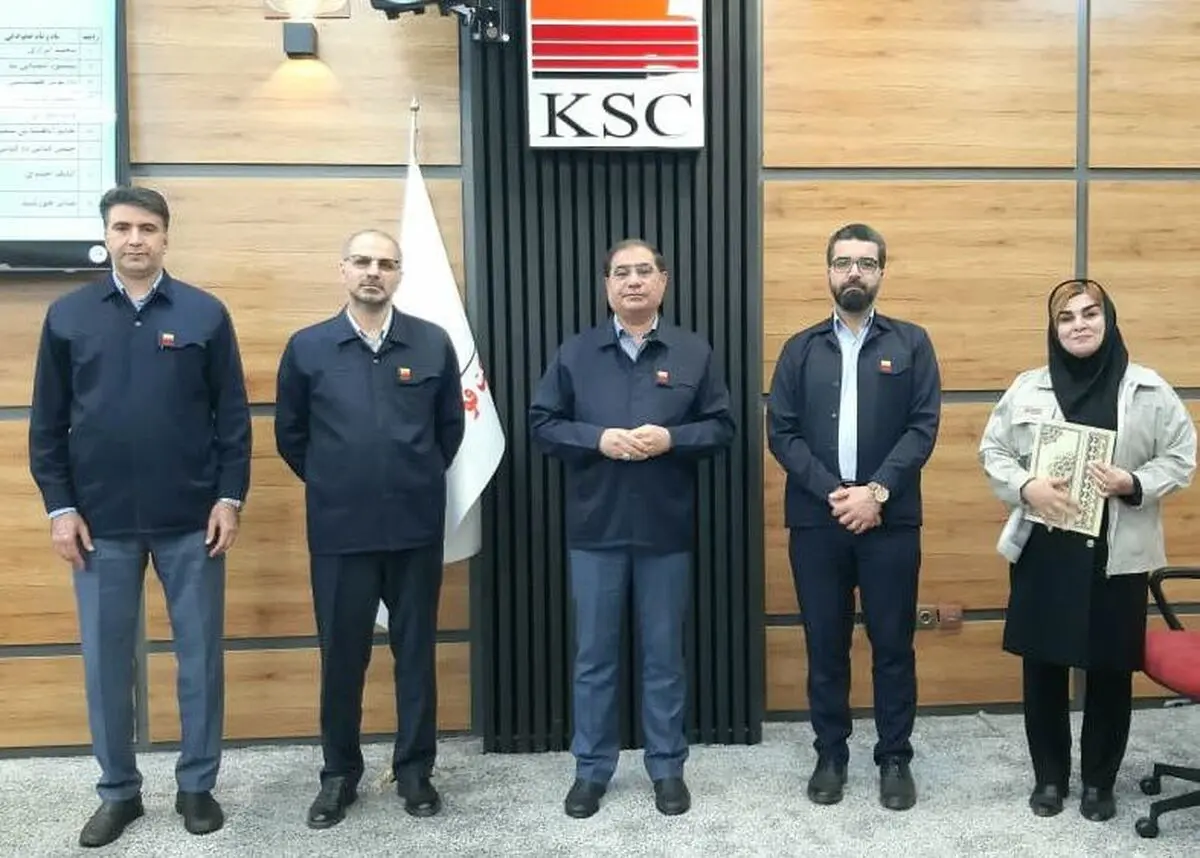تقدیر از نفرات برتر HSE در شرکت فولاد خوزستان