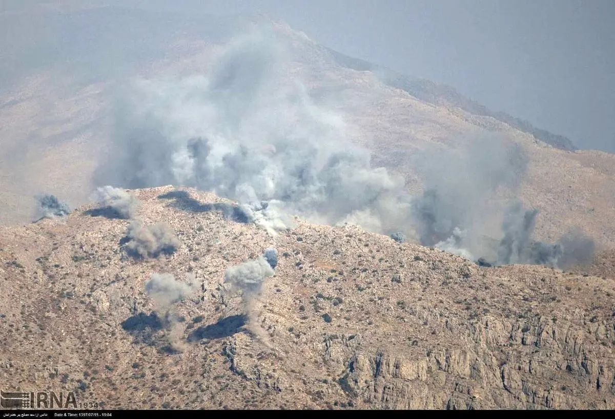 IRGC resumes missile attacks on terrorists’ bases in northern Iraq