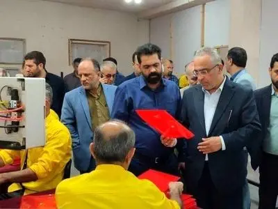 افتتاح یک کارگاه تولیدی در زندان لاهیجان