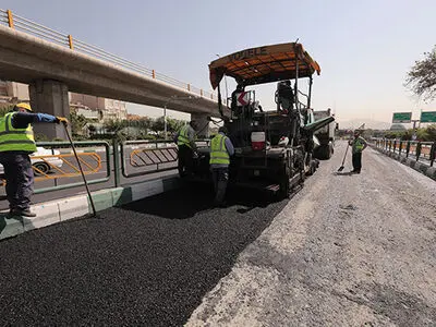 مرمت  ۵۲ هزار نقطه از  سطح معابر شهر تهران