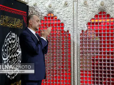 زیارت وزیر امور خارجه از حرم حضرت رقیه (س) - دمشق