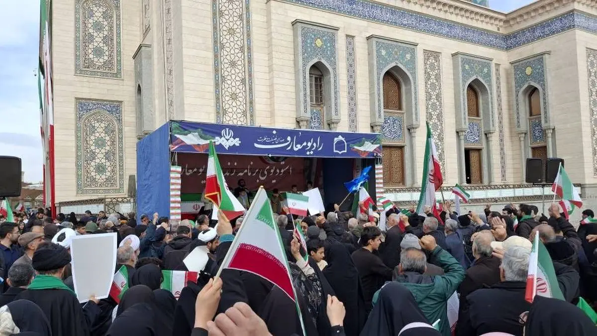 پوشش رسانه‌ای رادیو از راهپیمایی یوم‌الله ۲۲ بهمن